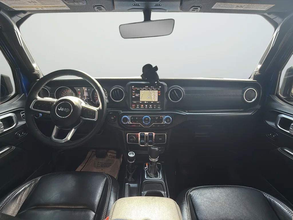 Used 2019 Blue Jeep Unlimited Sahara image 18