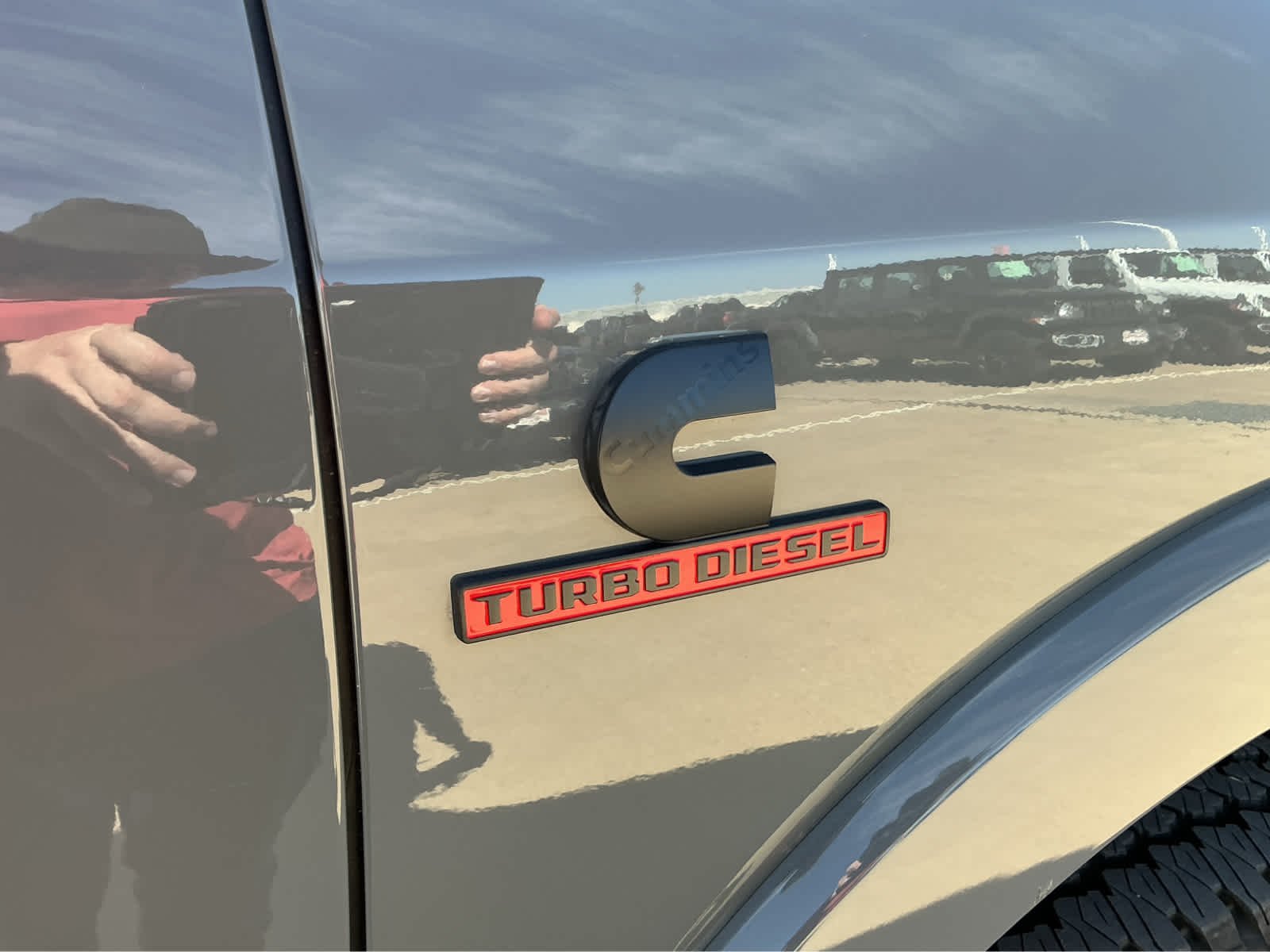 New 2026 Ceramic Gray Clearcoat Ram Limited image 6