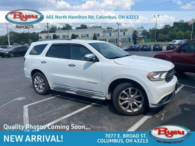 Used 2016 Bright White Clearcoat Dodge Citadel image 1