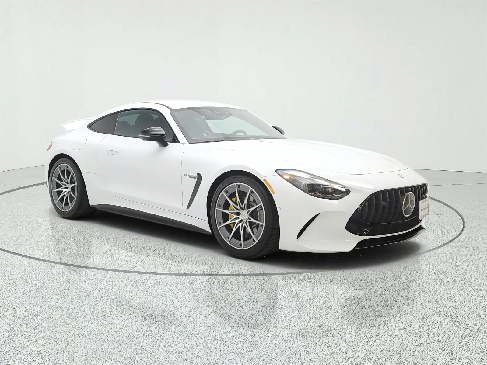 Certified Used 2024 MANUFAKTUR Moonlight White Metallic Mercedes-Benz AMG® GT 55 Coupe image 3