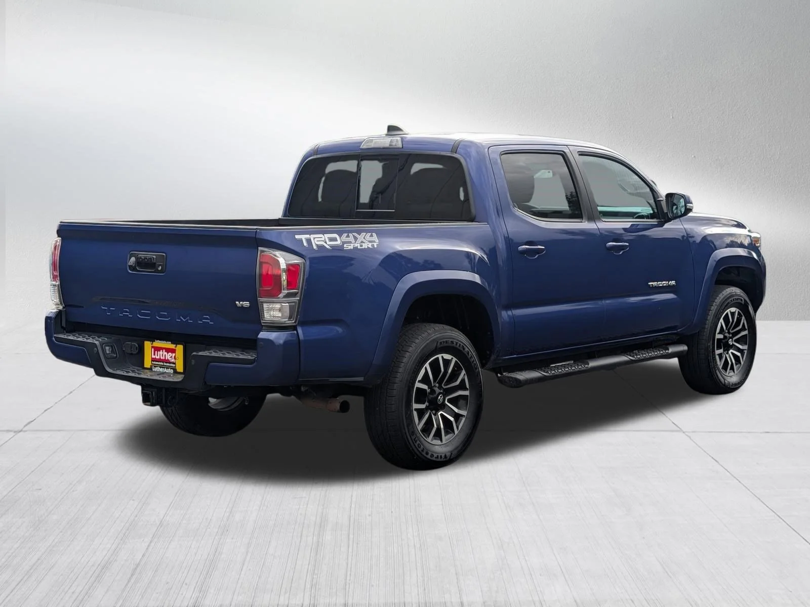 Used 2022 Blue Crush Metallic Toyota TRD Sport image 8