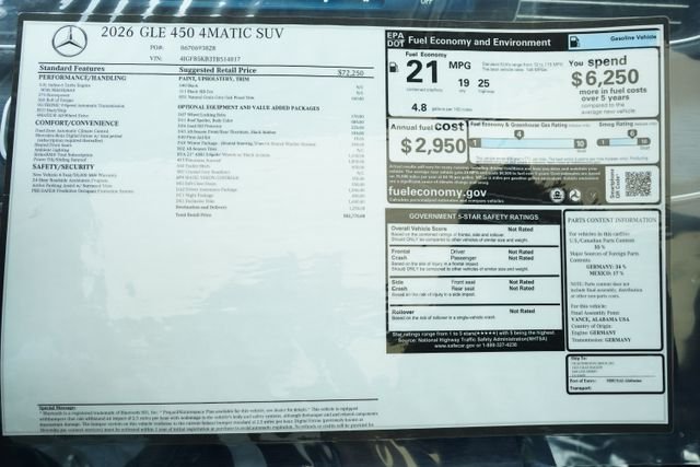 2026 Mercedes-Benz GLE GLE450 - Photo 30