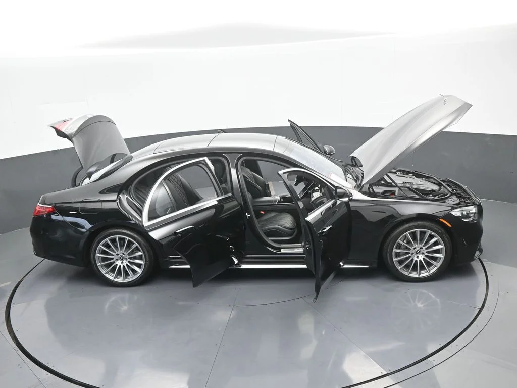 Used 2021 Obsidian Black/designo Diamon White Mercedes-Benz S 580 image 79