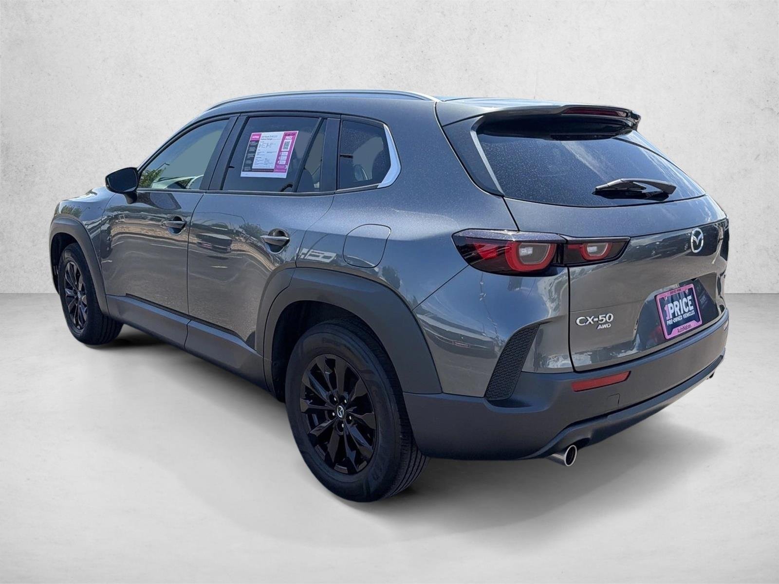 Certified Used 2024 Machine Gray Metallic Mazda 2.5 S Preferred Package image 3