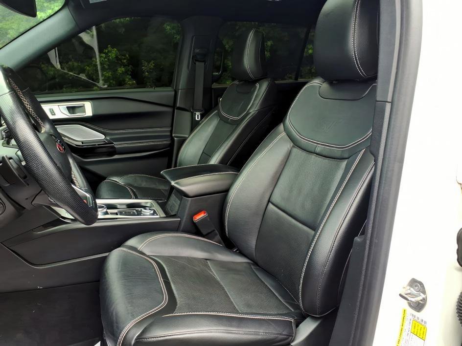 Used 2021 Star White Metallic Tri-Coat Ford ST image 15