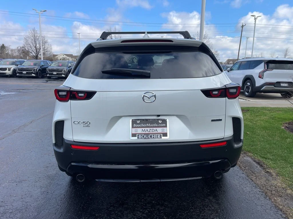 New 2026 Wind Chill Pearl Mazda Premium AWD image 4