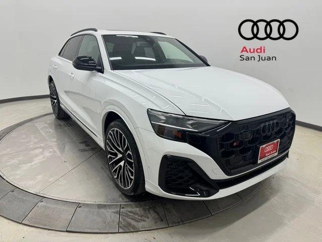 New 2026 White Audi 4.0T Prestige image 1