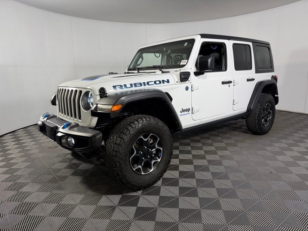 Certified Used 2023 White Jeep Rubicon 4xe image 3