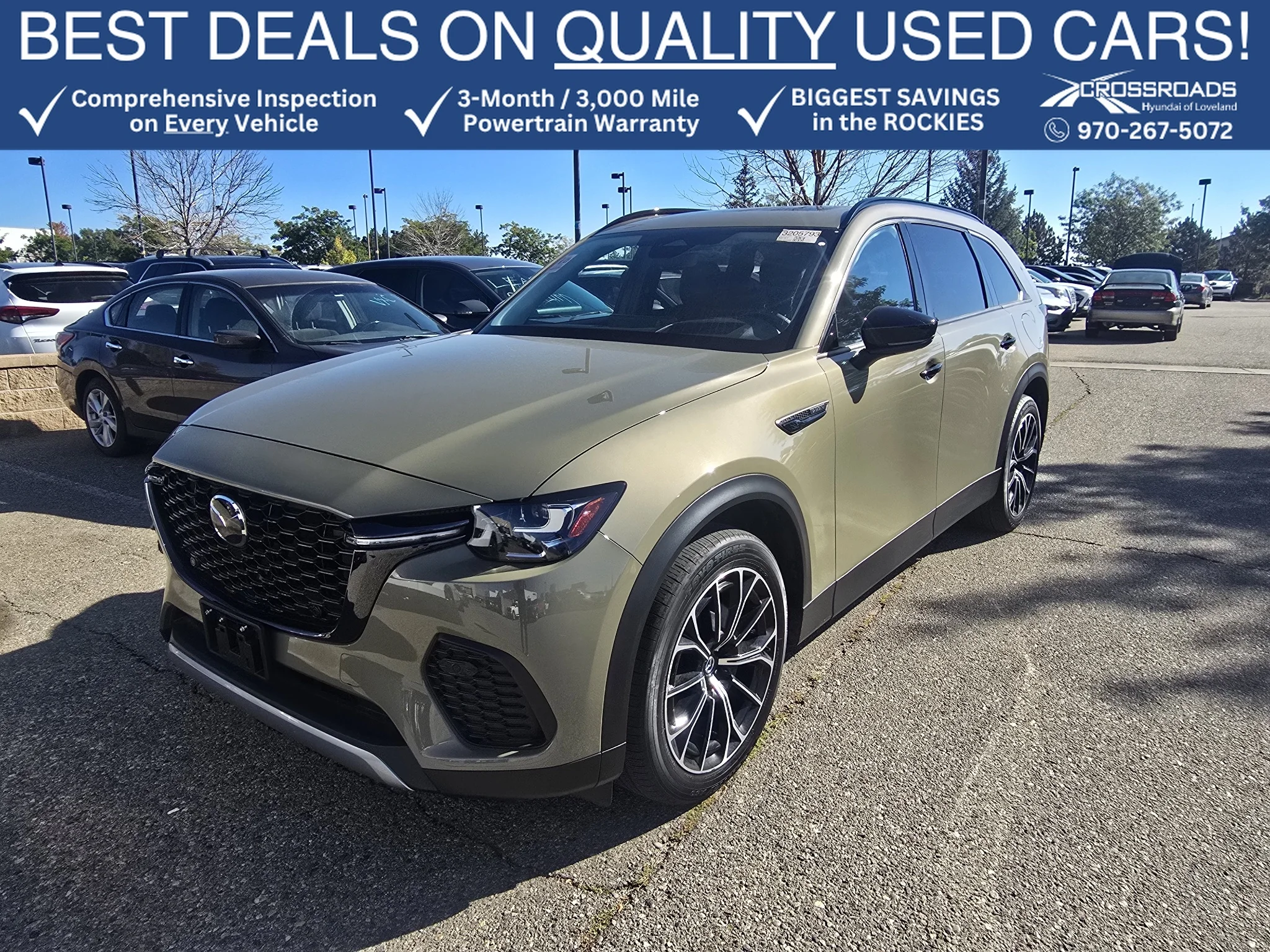 Used 2025 Zircon Sand Metallic Mazda Premium Package image 1