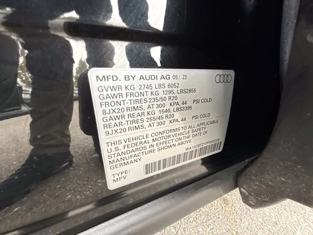 Used 2023 Black Metallic Audi Premium Plus image 17