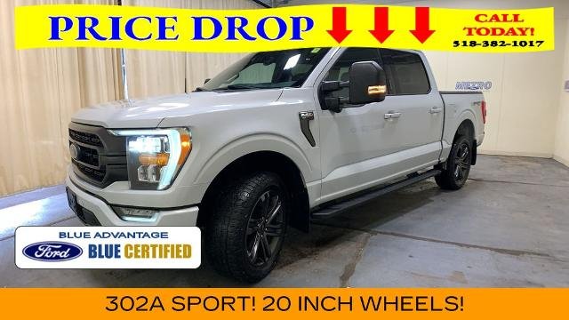 Certified Used 2022 White Metallic Ford XLT image 55