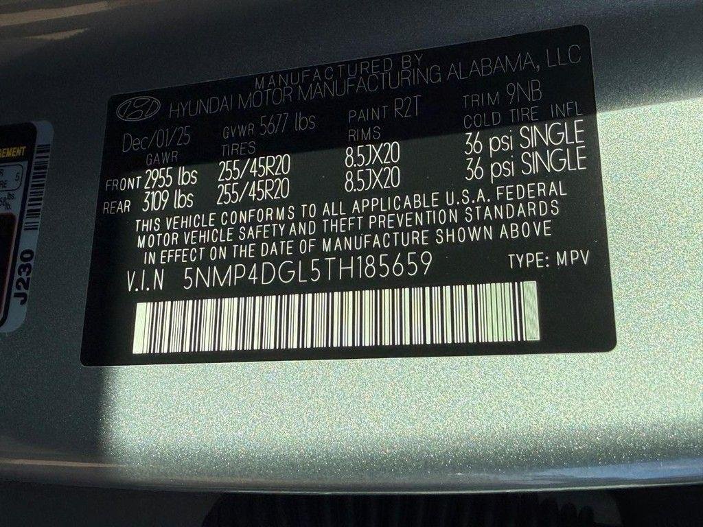 New 2026 Silver Hyundai Limited AWD image 17