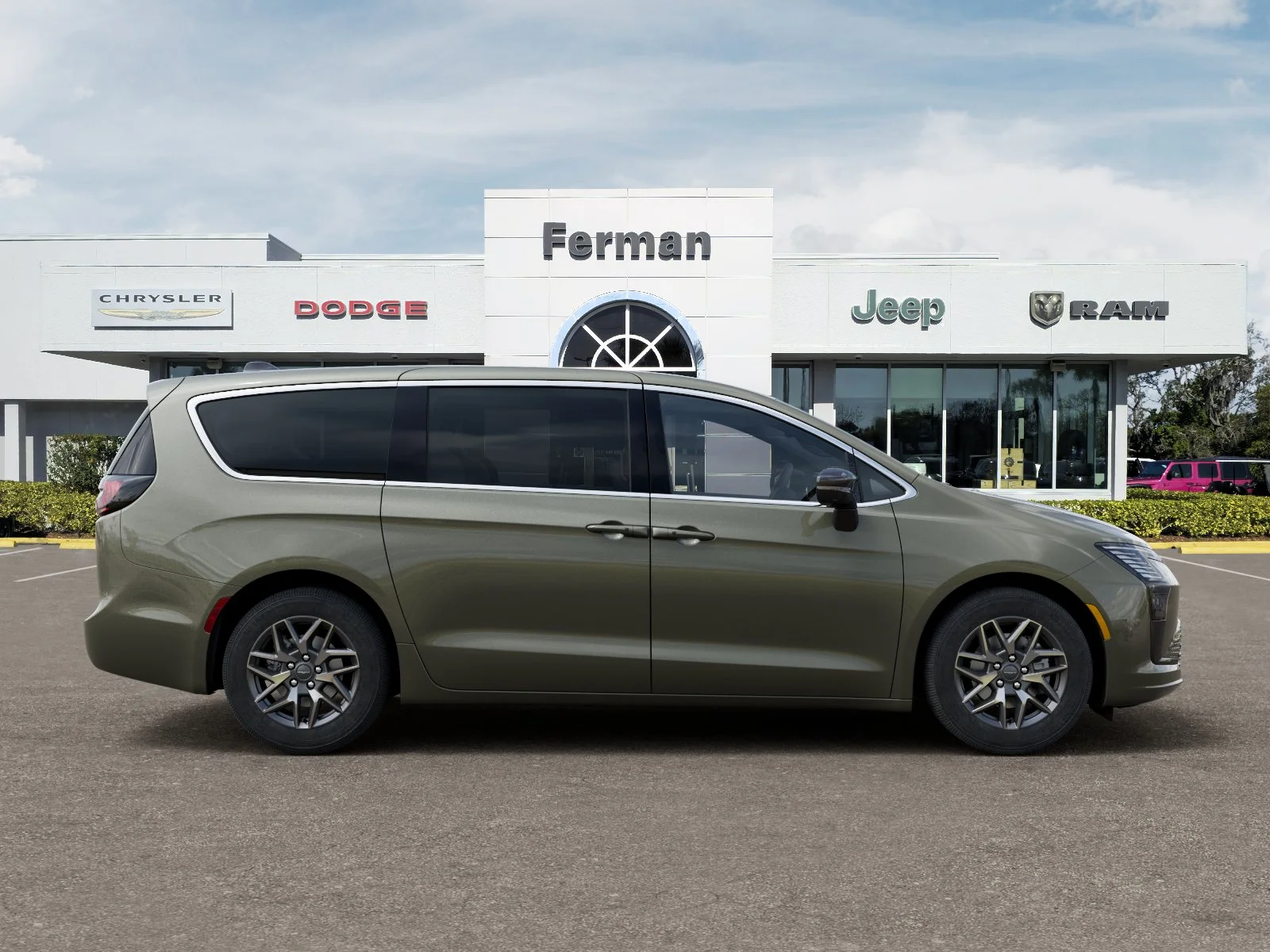 New 2027 Olive Green Pearl-Coat Exterior Paint Chrysler Limited image 49