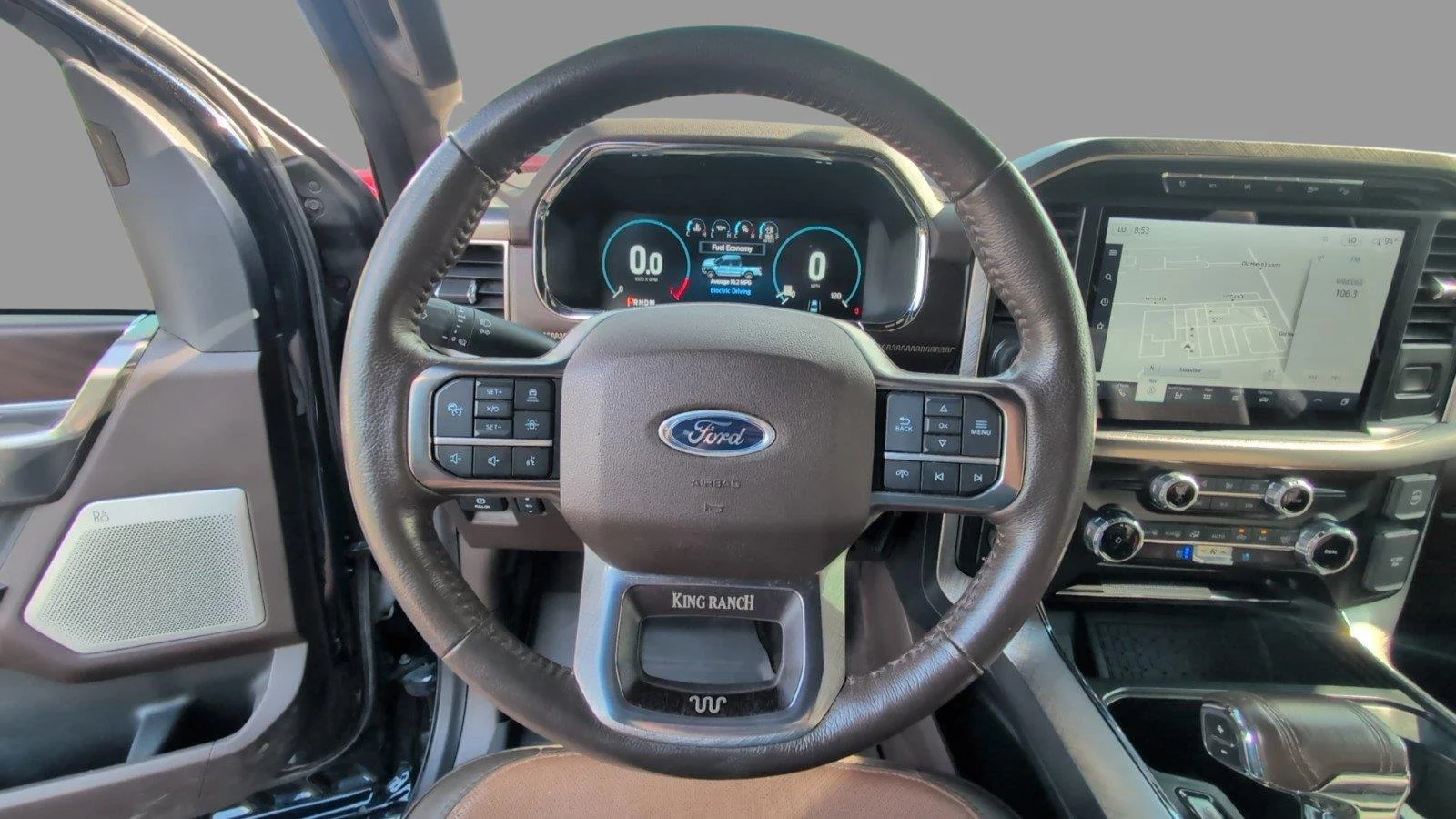 Used 2023 Antimatter Blue/Stone Gray Ford King Ranch image 30