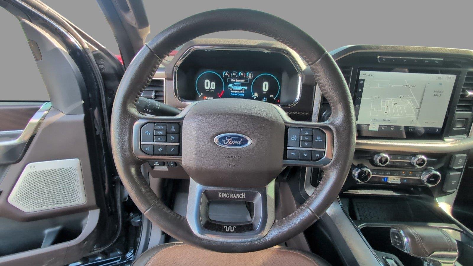 Used 2023 Antimatter Blue/Stone Gray Ford King Ranch image 30