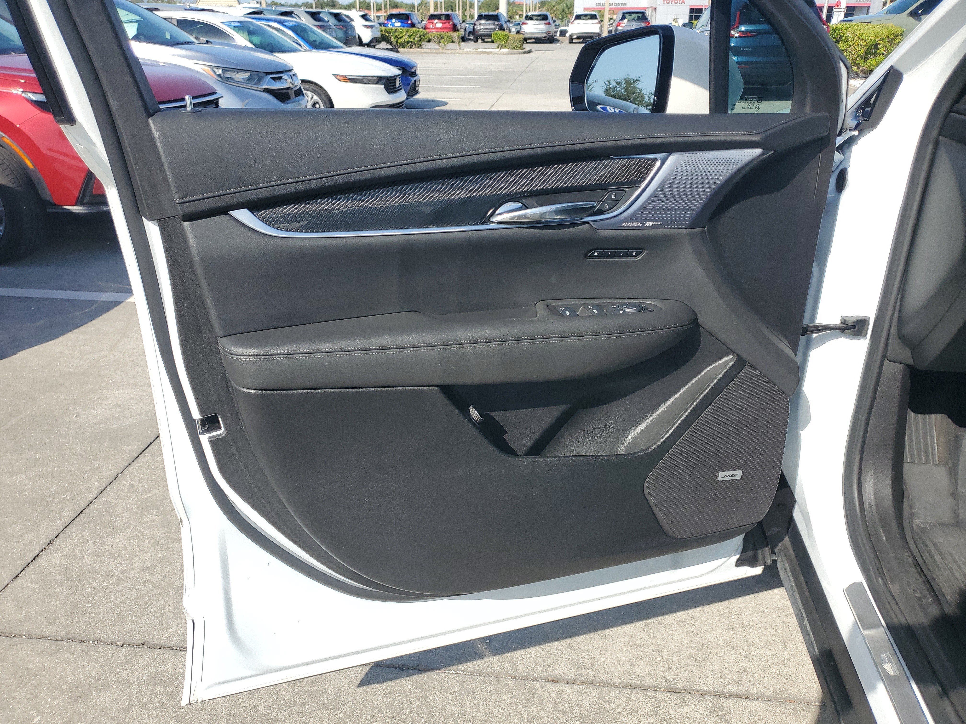 Used 2025 Crystal White Tricoat Cadillac AWD Sport image 24
