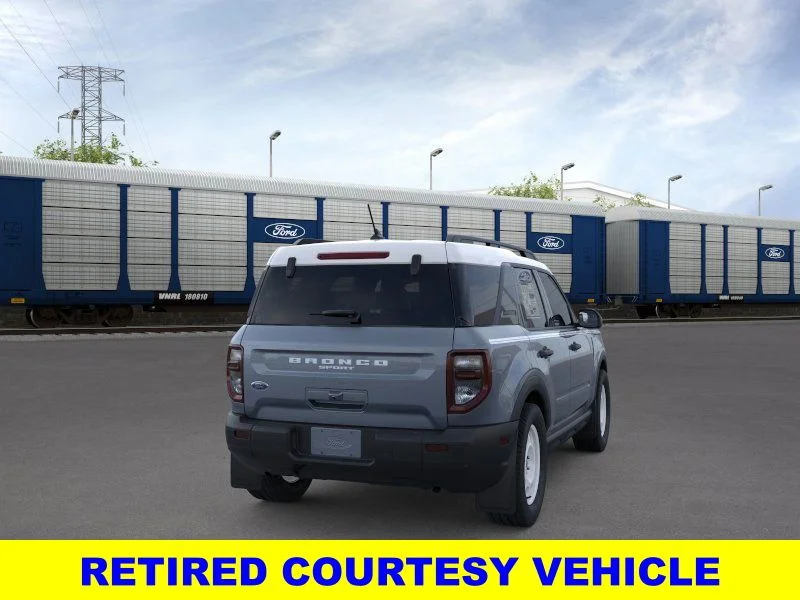 New 2025 Azure Gray Metallic Tri-Coat Ford Heritage image 8