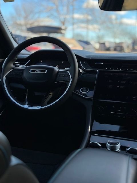 Used 2022 Jeep Grand Cherokee Trailhawk 4xe with VIN 1C4RJYC60N8761509 for sale in Santa Fe, NM