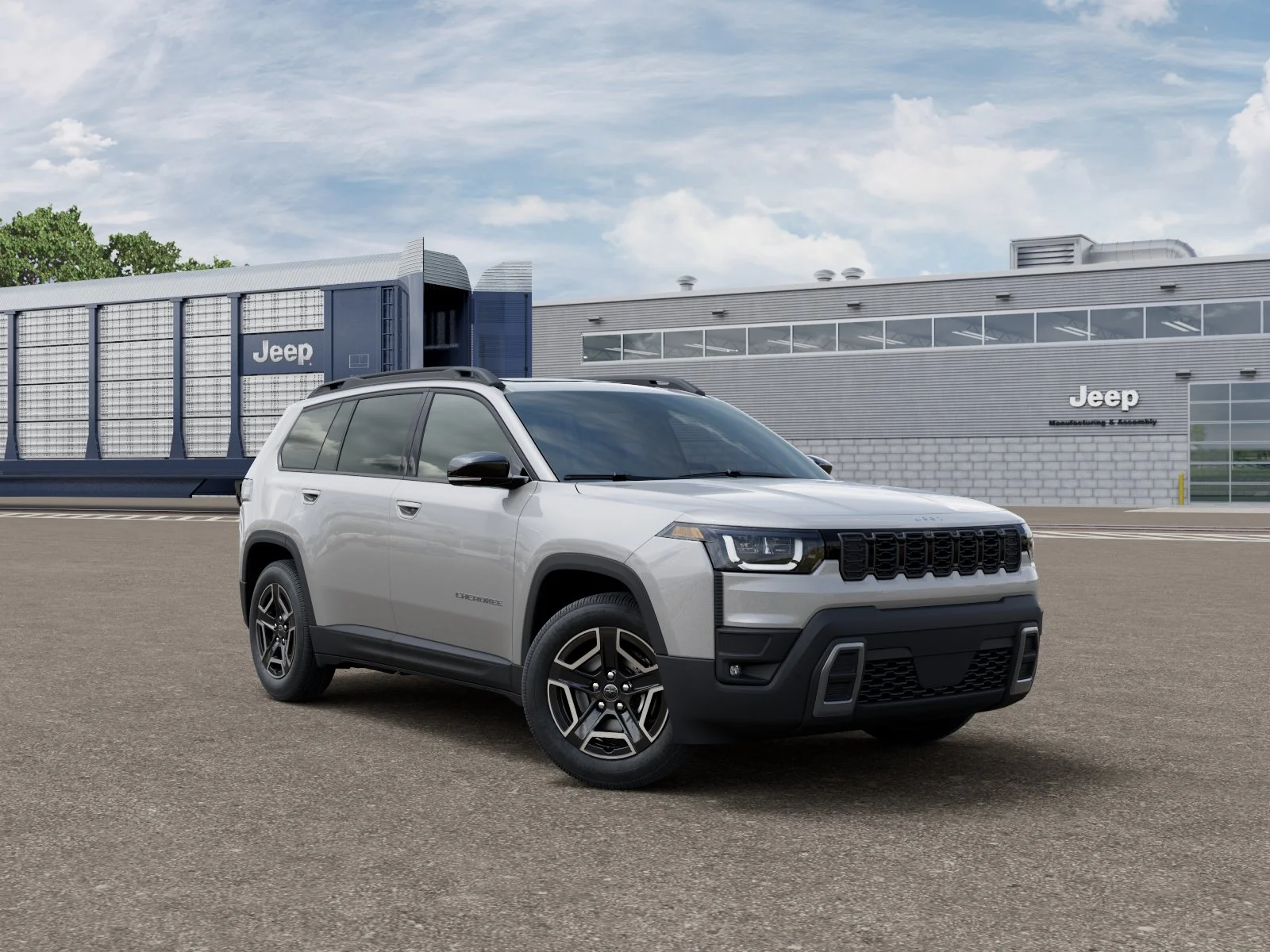New 2026 Silver Zynith Clear-Coat Exterior Paint Jeep Limited image 12