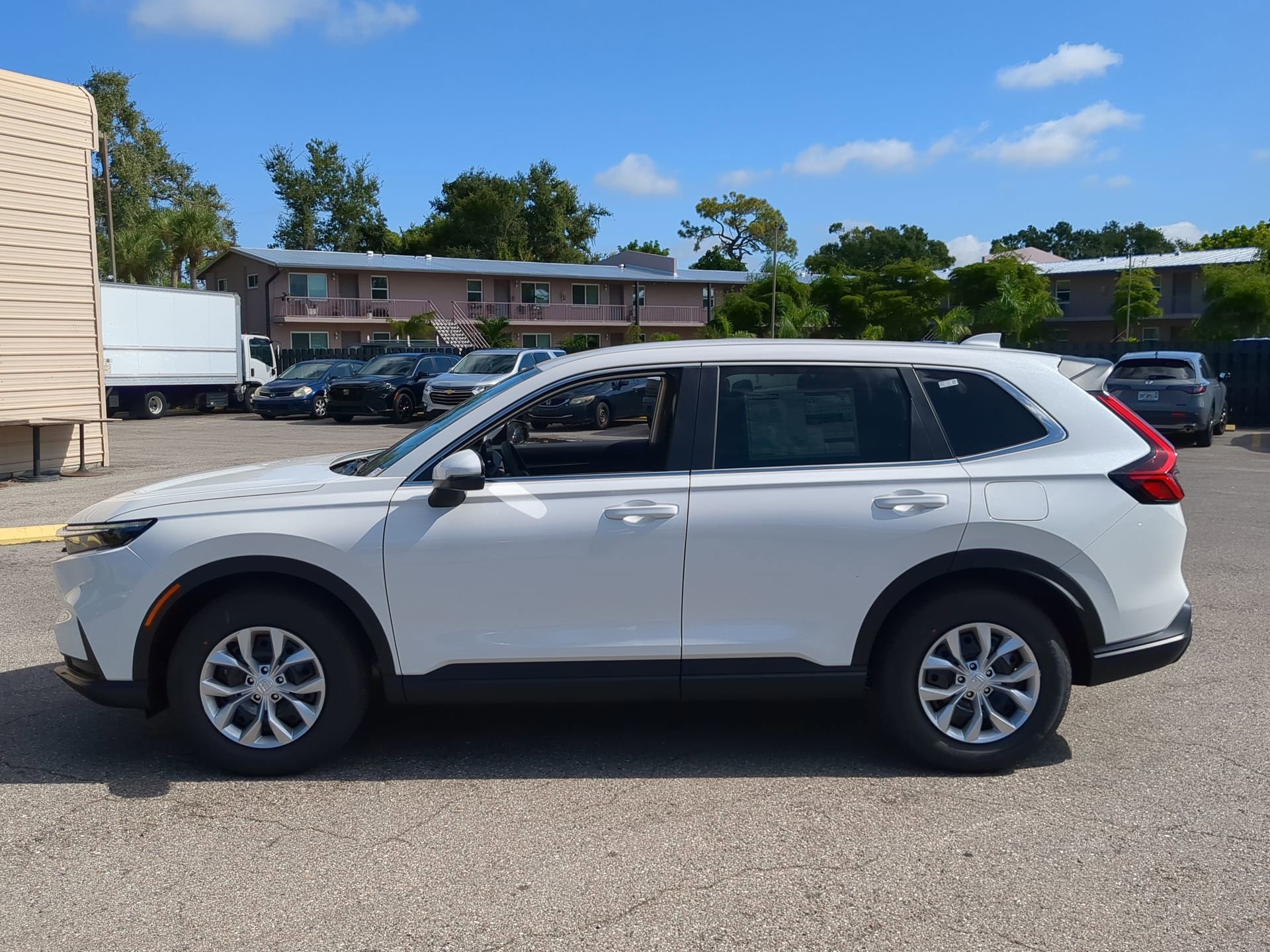 New 2026 Platinum White Pearl Honda LX image 9