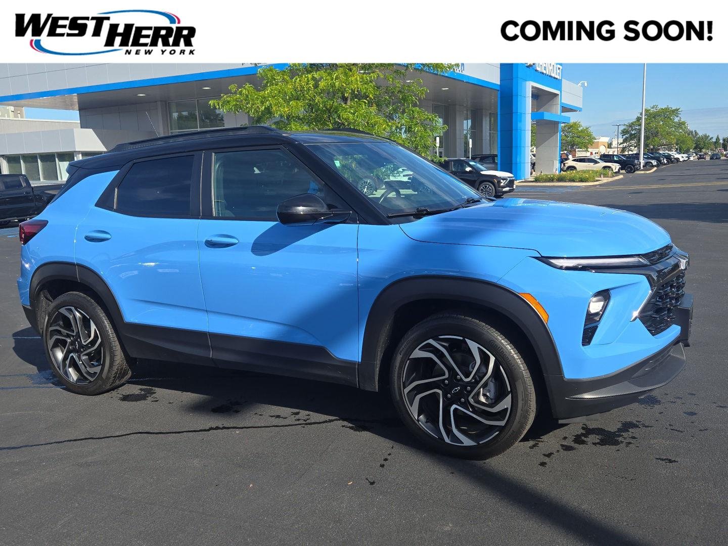 Used 2024 Fountain Blue Chevrolet RS image 1