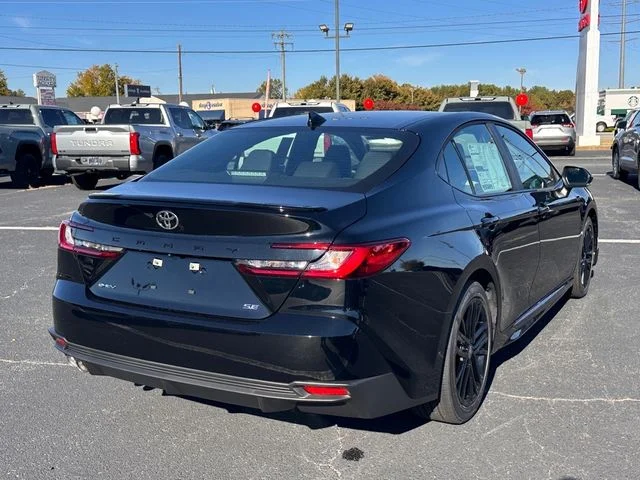 New 2026 Midnight Black Metallic Toyota SE image 3