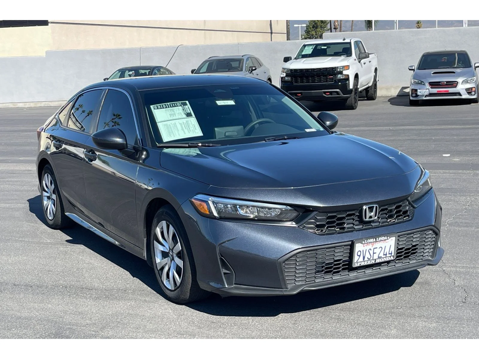 Used 2026 Meteorite Gray Metallic Honda LX image 7