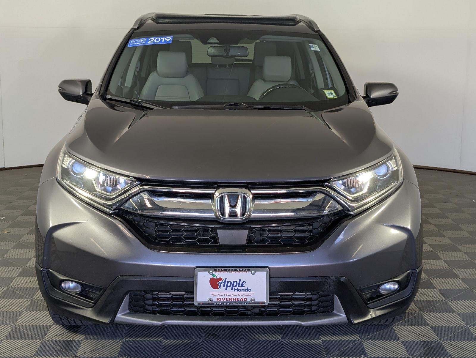 Certified 2019 Honda CR-V EX-L with VIN 7FARW2H88KE041061 for sale in Riverhead, NY