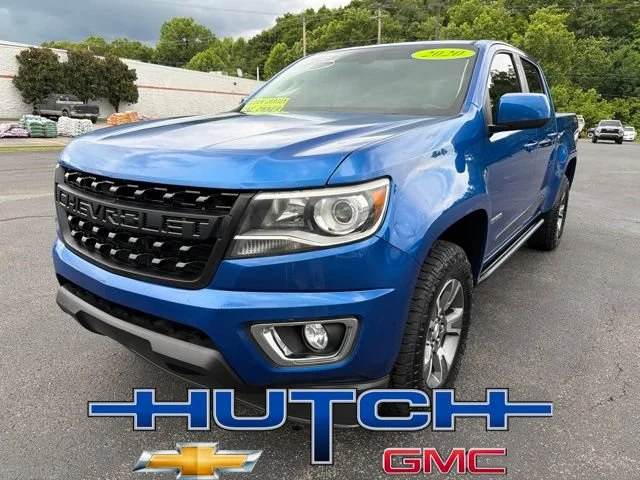 Used 2020 KINETIC BLUE METALLIC Chevrolet 4WD Z71 image 1