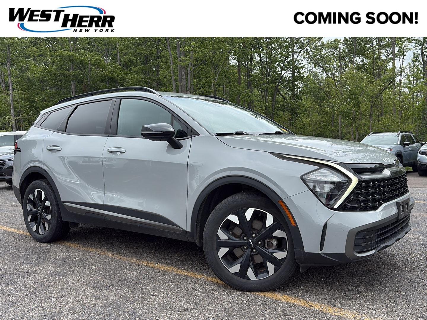 Used 2023 Wolf Gray Kia X-Line image 1
