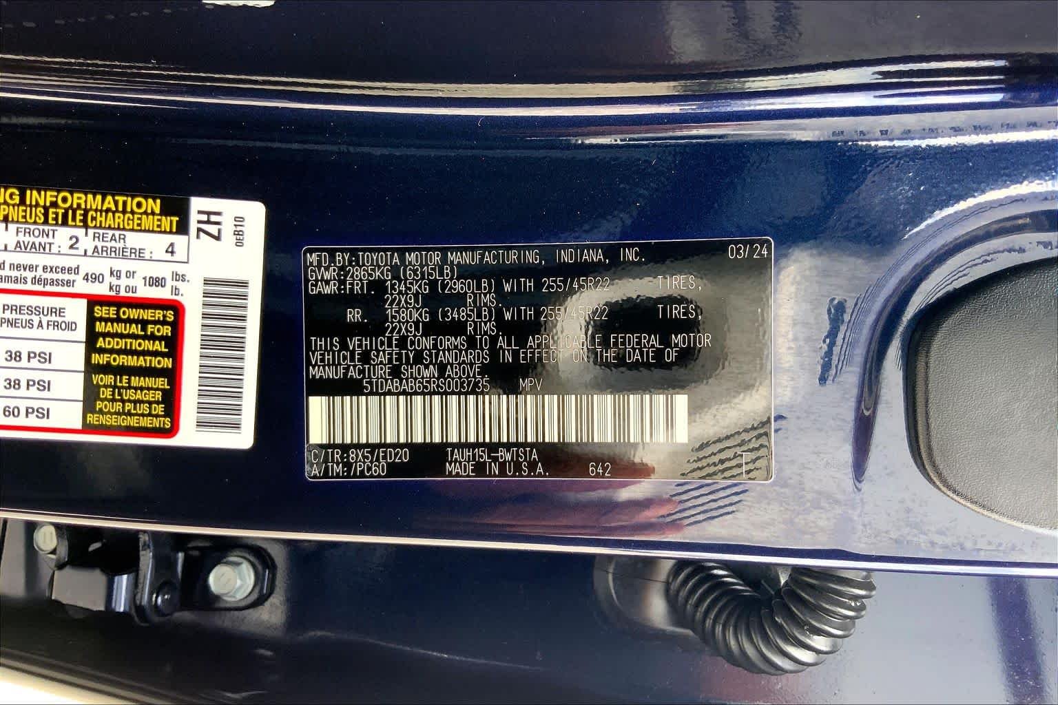 Used 2024 Nightfall Mica Lexus F SPORT Premium image 36