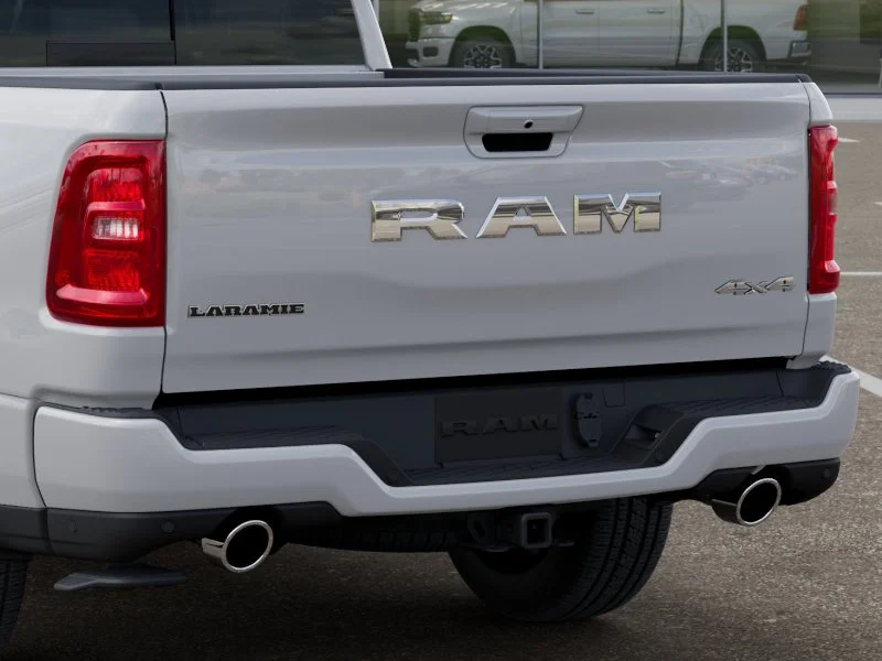 New 2026 Bright White Clear-Coat Exterior Paint RAM Laramie image 40