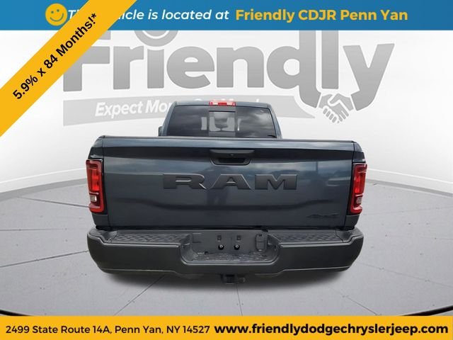 New 2026 Forged Blue Metallic Exterior Paint RAM Tradesman image 4