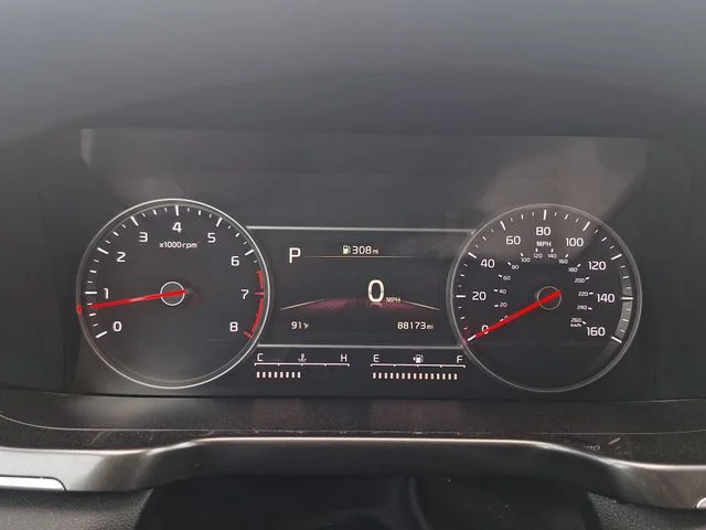 Used 2021 Black Kia LX image 12