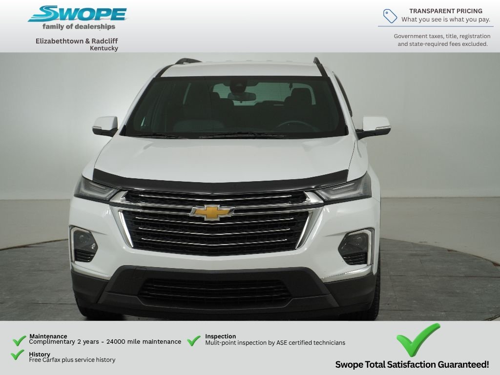 Used 2023 WHITE Chevrolet LT Cloth image 8