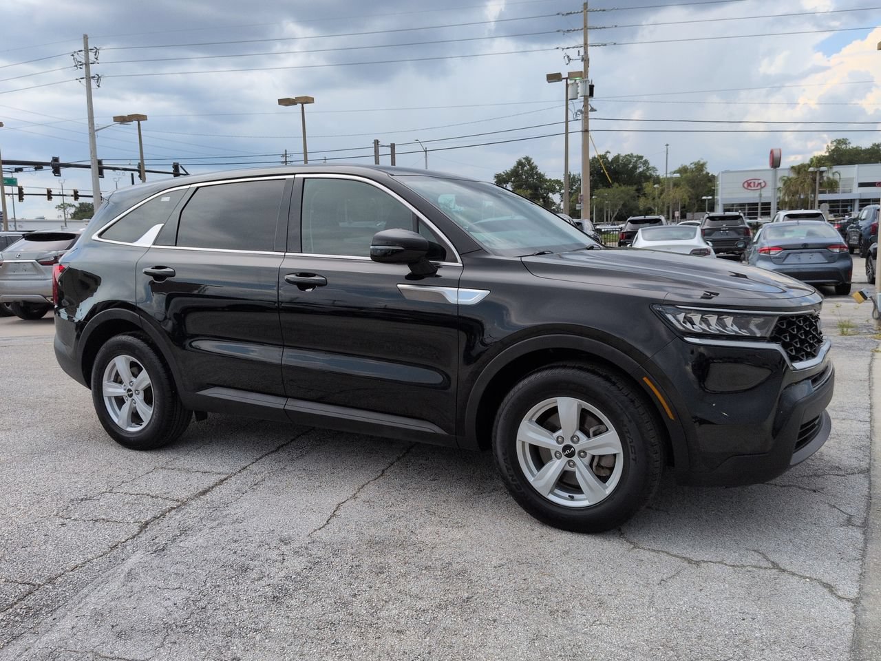Certified Used 2023 Ebony Black Kia LX image 2