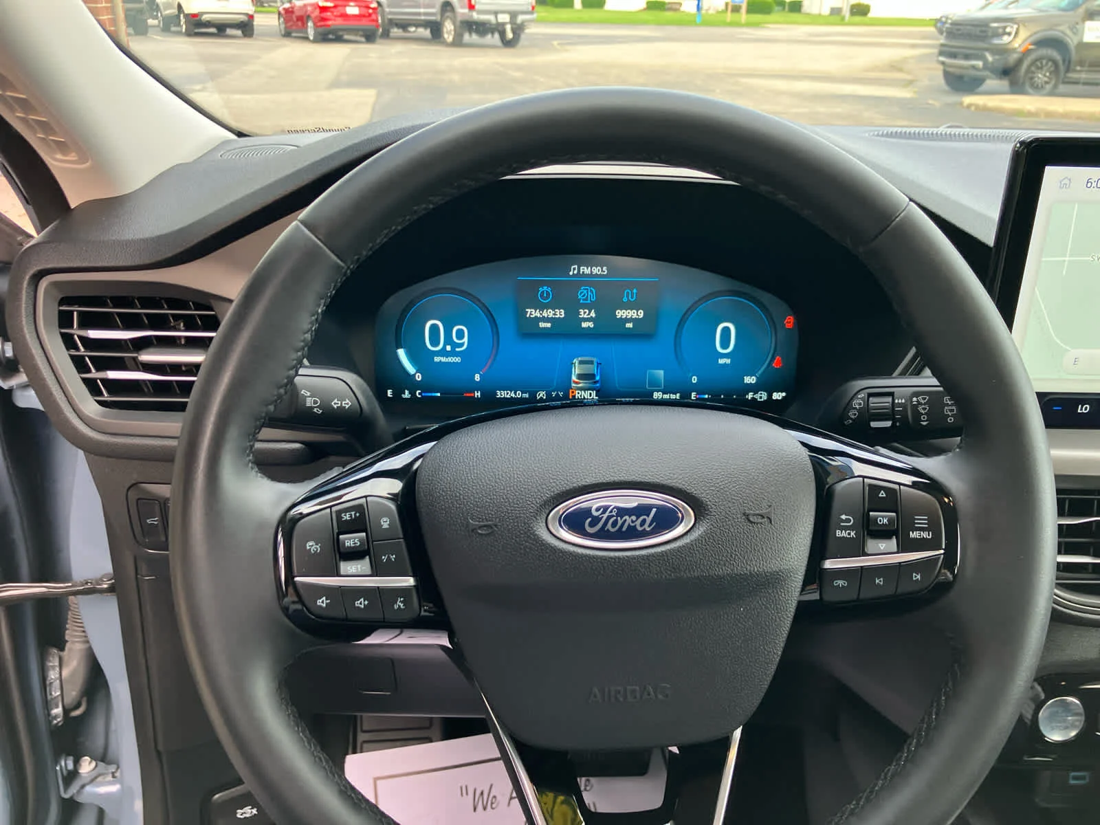 Used 2023 Vapor Blue Metallic Ford Active image 13