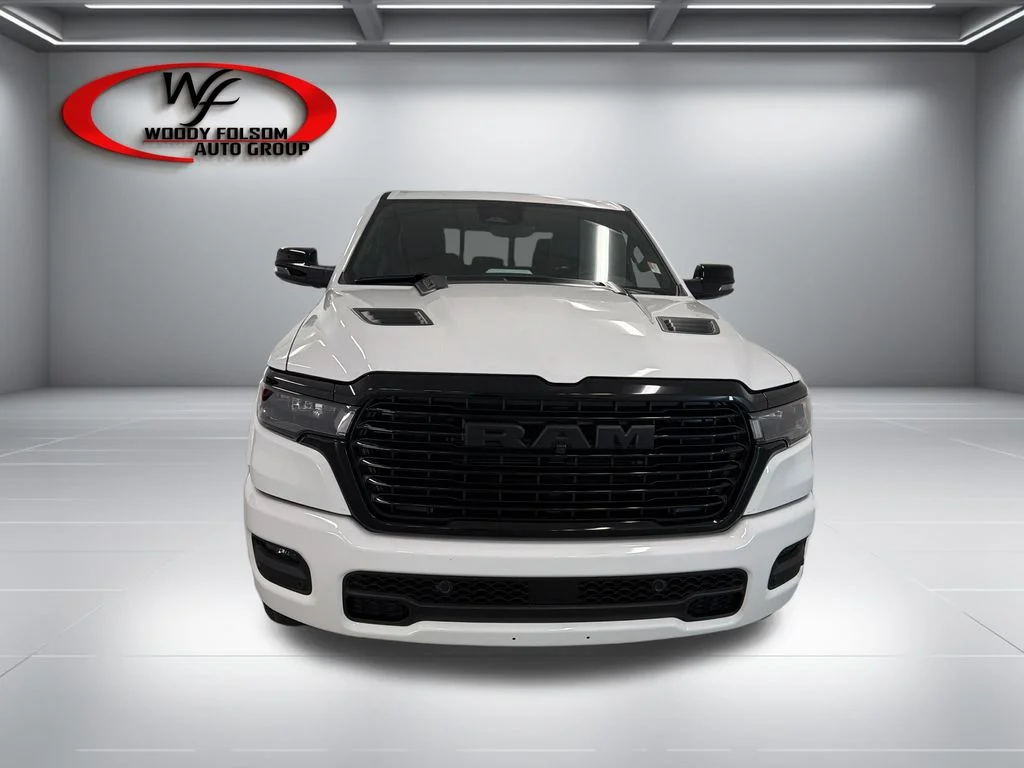 New 2026 Bright White Clear-Coat Exterior Paint RAM Laramie image 2