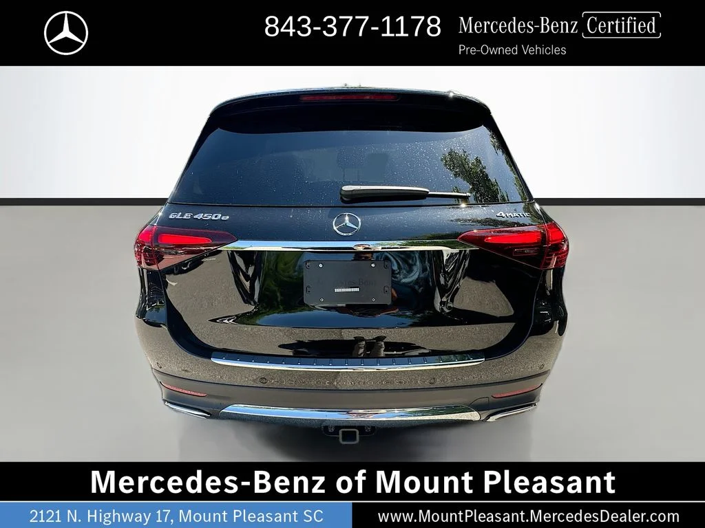 Certified Used 2025 Black Mercedes-Benz GLE 450e image 6