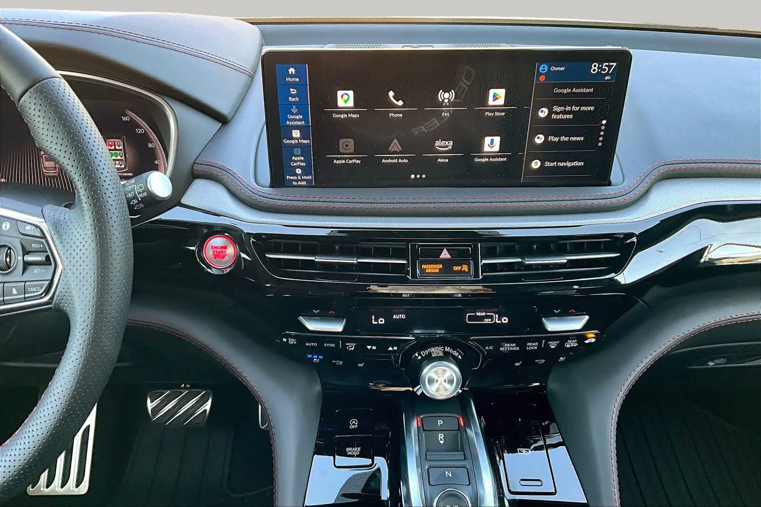 New 2026 Majestic Black Pearl Acura w/A-Spec Package image 6