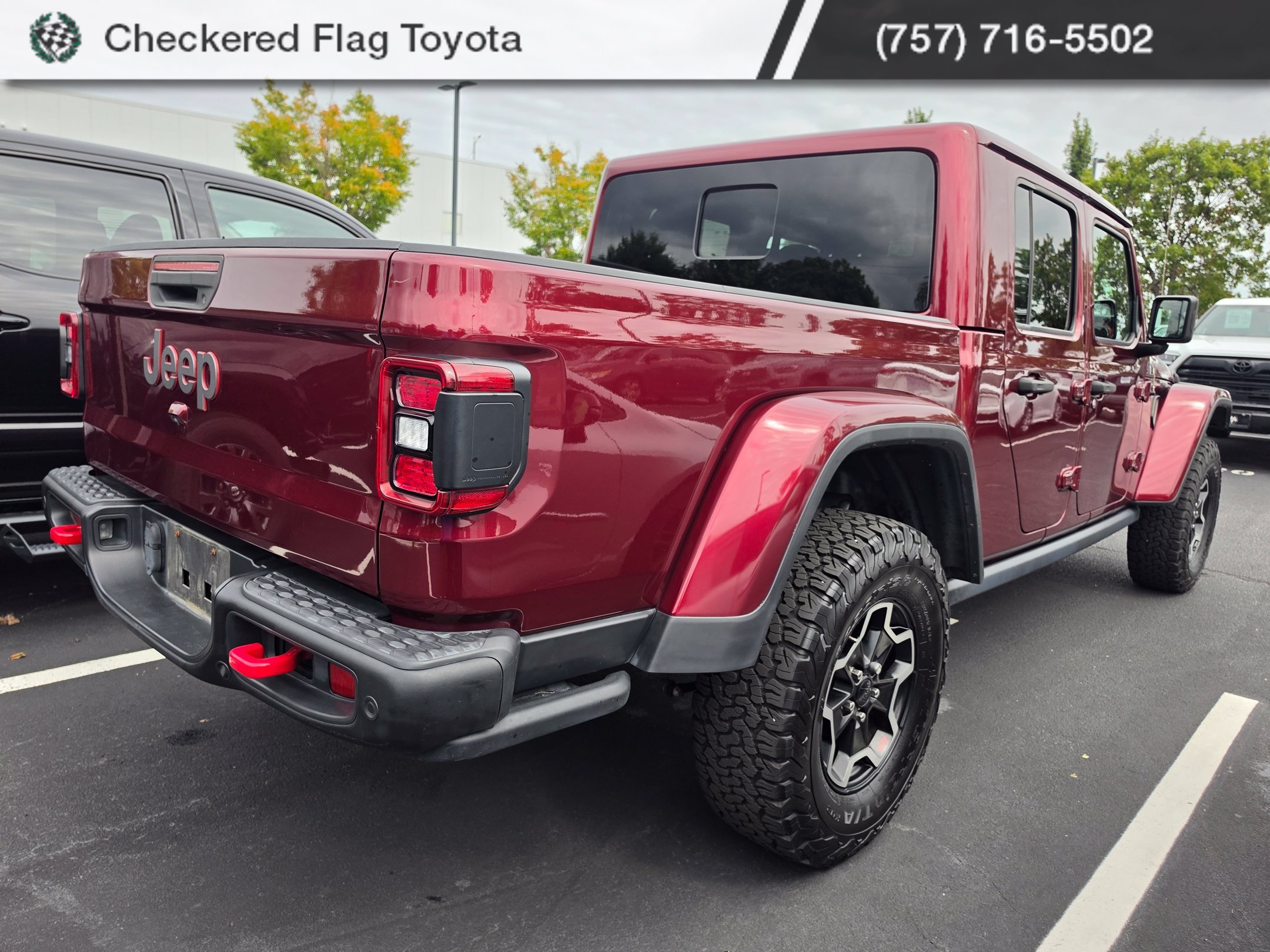 Used 2021 Snazzberry Pearlcoat Jeep Rubicon image 6