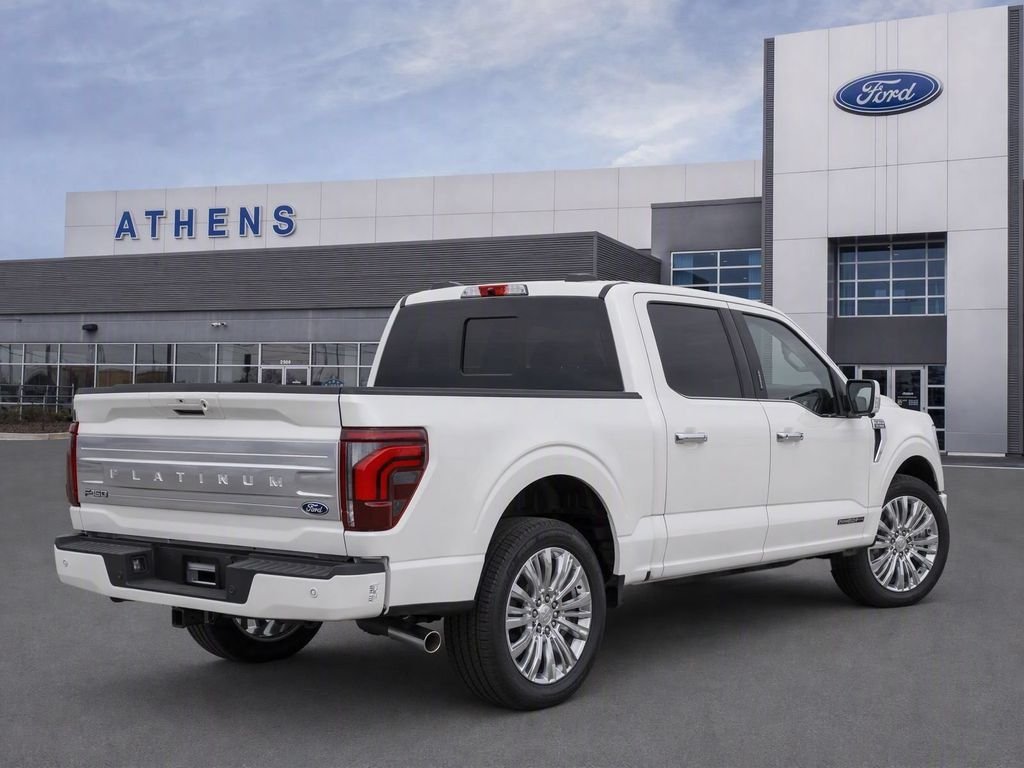 New 2026 Star White Metallic Tri-Coat Ford Platinum® image 3