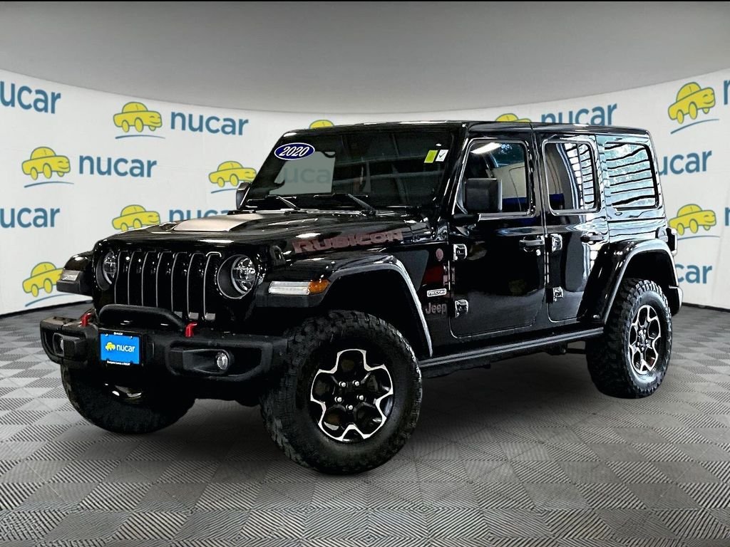 Used 2020 Black Clearcoat Jeep Unlimited Rubicon image 3