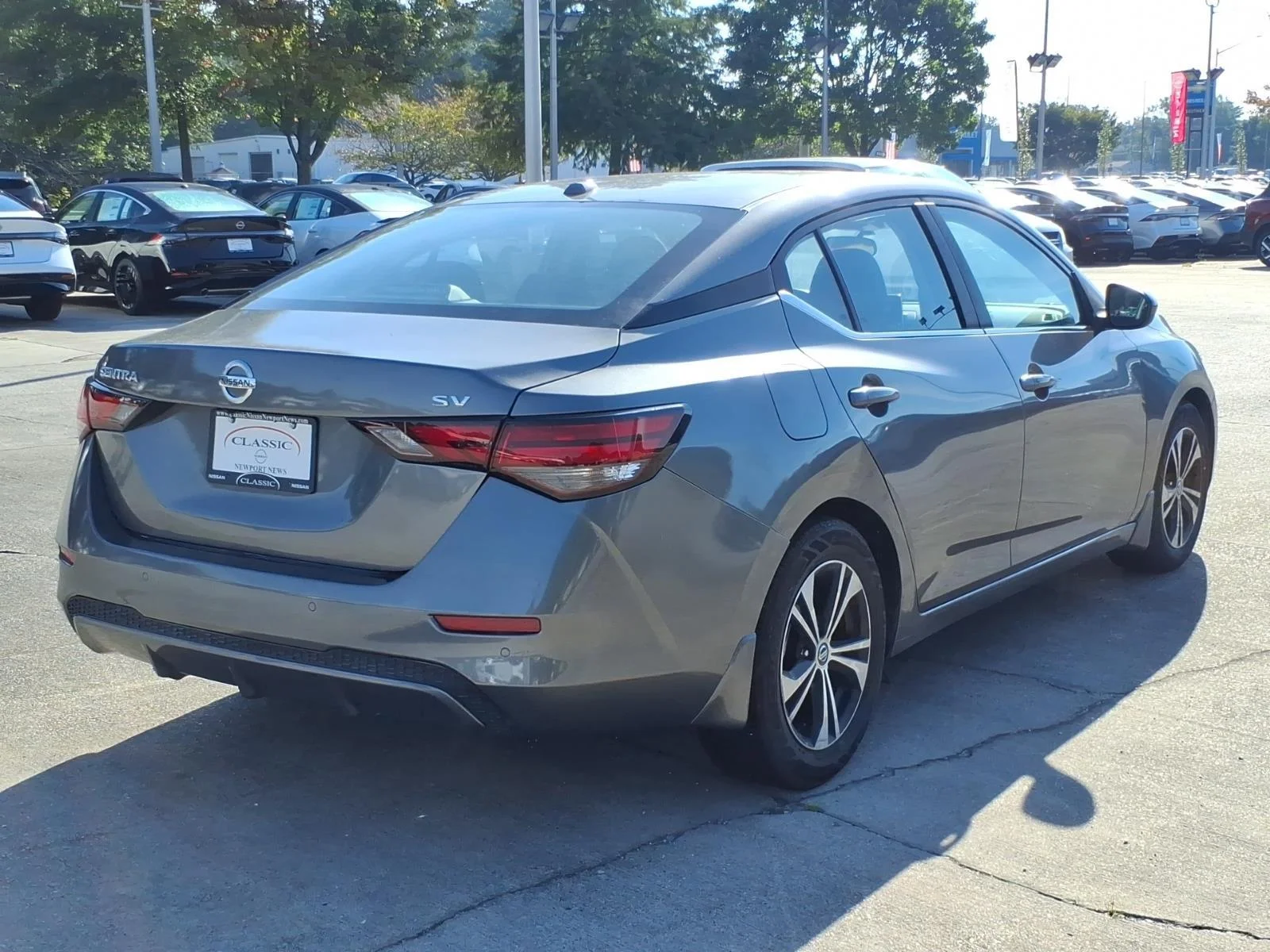 Used 2023 Gun Metallic Nissan SV image 7