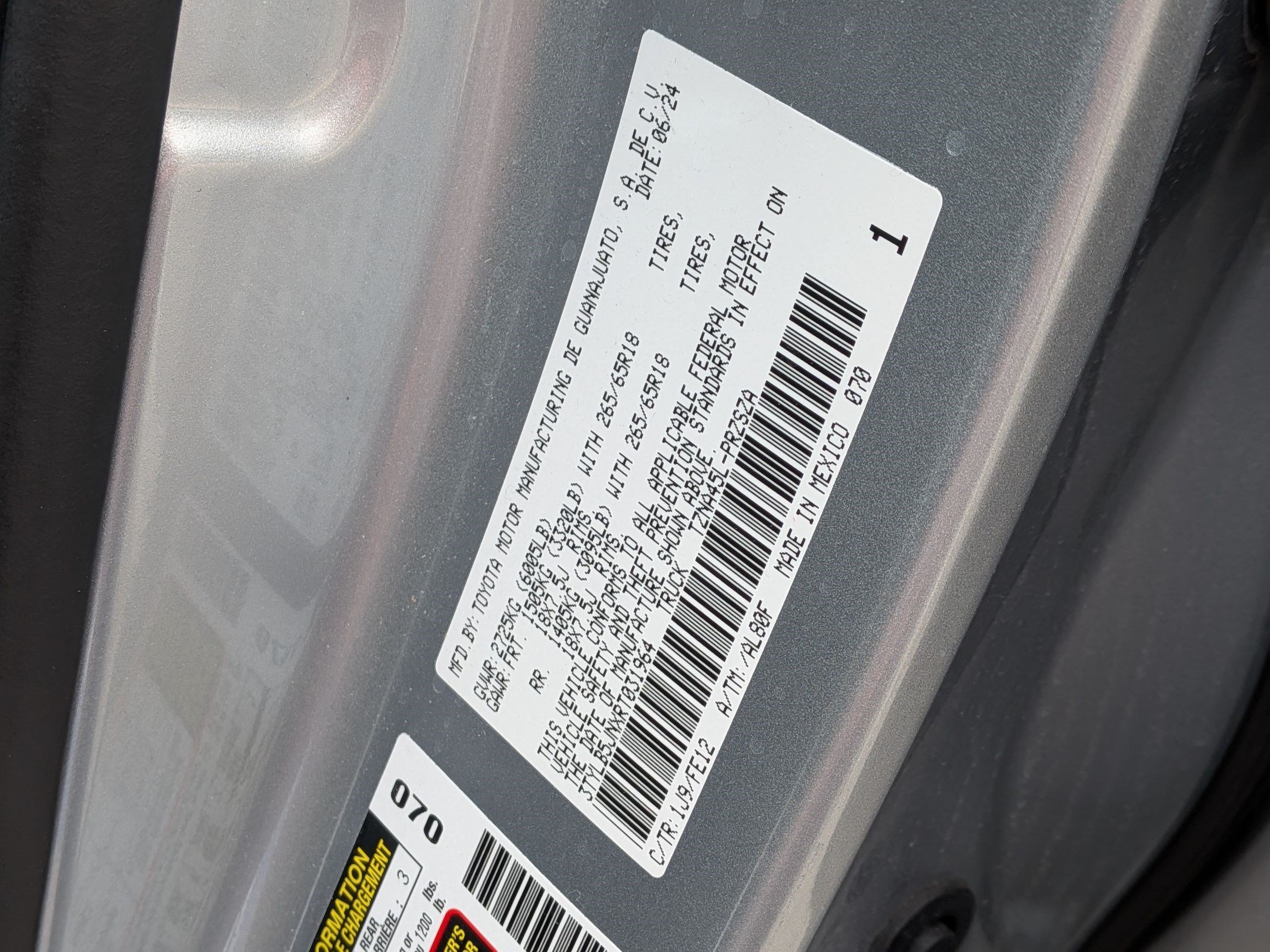 Used 2024 Celestial Silver Metallic Toyota TRD Sport image 33