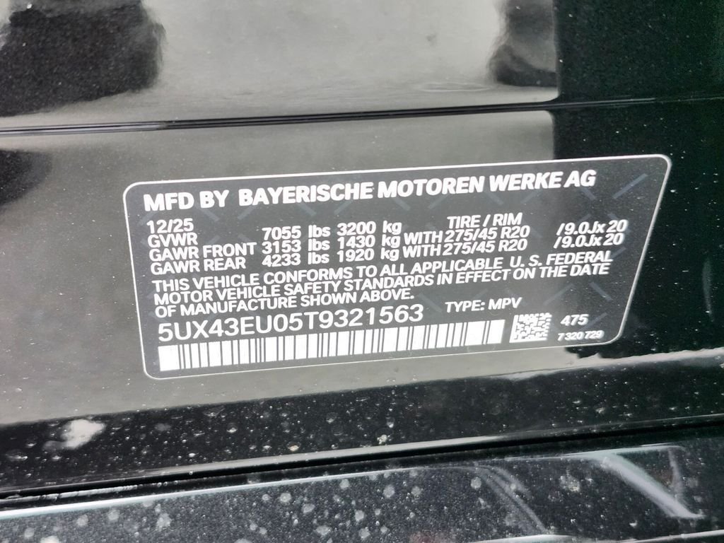 Used 2026 Black BMW xDrive50e image 33