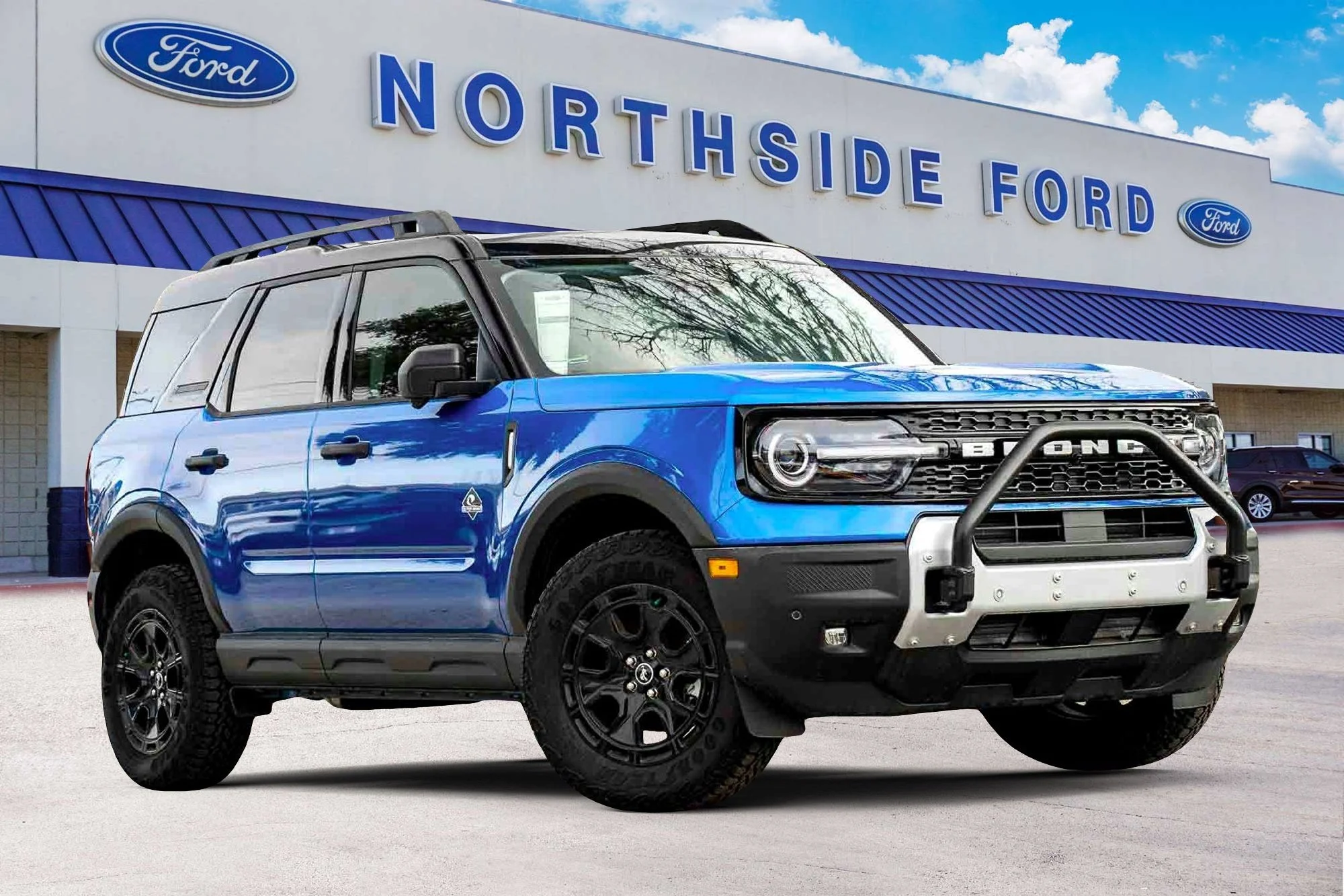New 2025 Velocity Blue Metallic Ford Outer Banks image 1