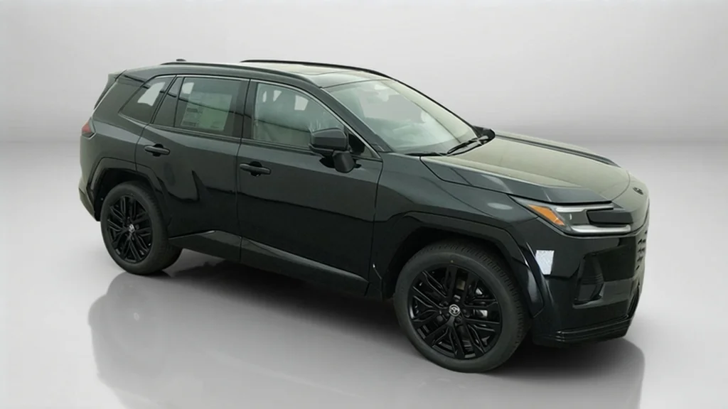 New 2026 Midnight Black Metallic Toyota XSE image 7