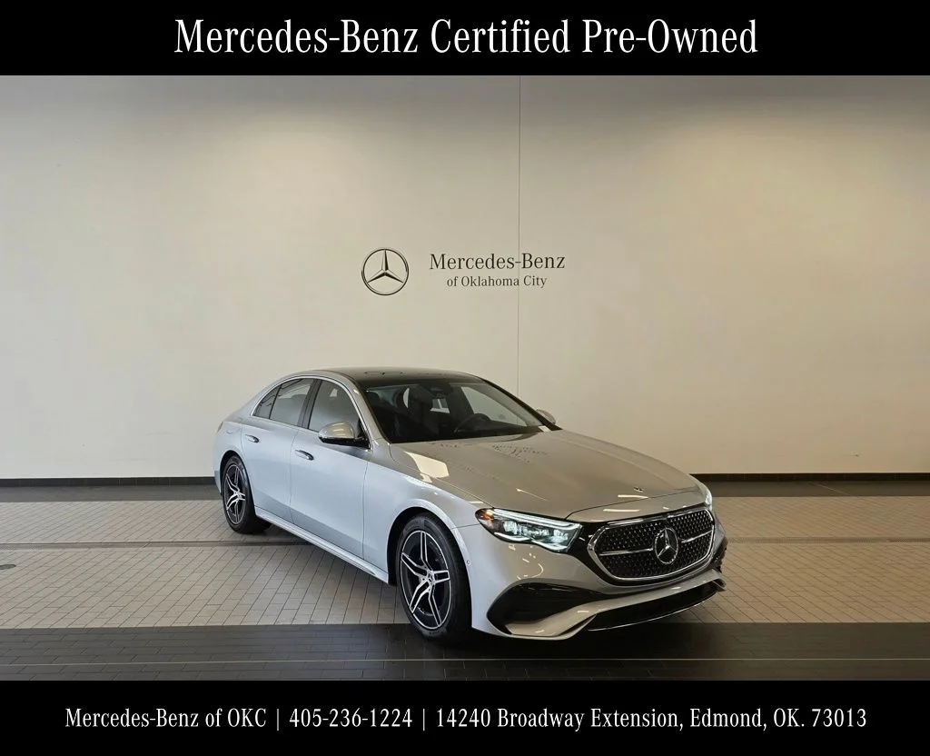 Certified Used 2025 Silver Mercedes-Benz E 350 image 3