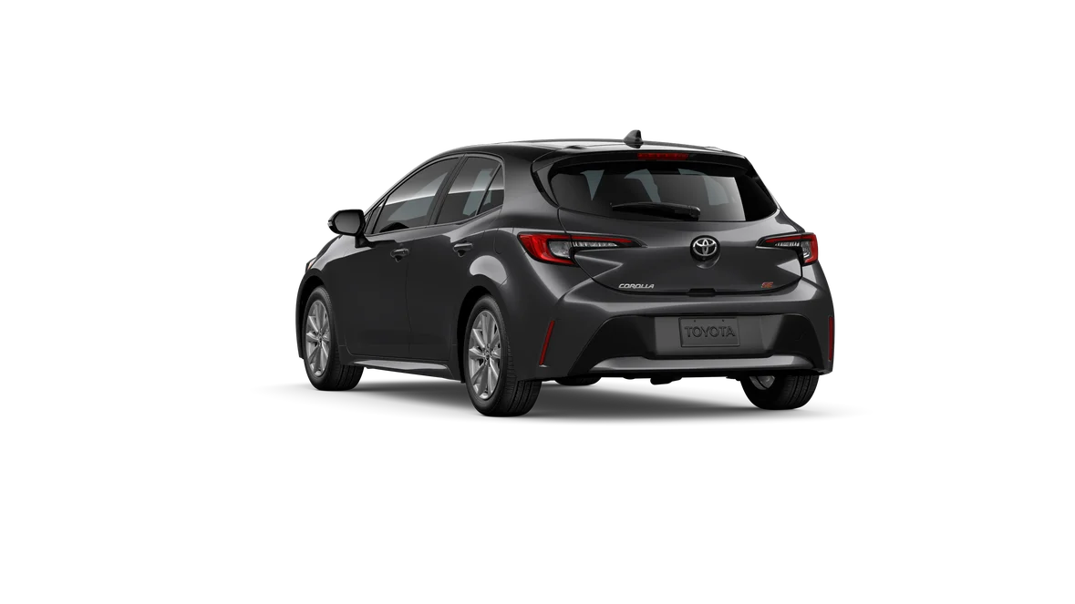 New 2026 Magnetic Gray Metallic with Midnight Black Metallic roof Toyota SE image 26